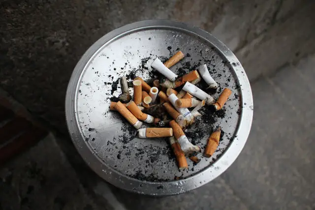 Cigarette waste Julia Engels.